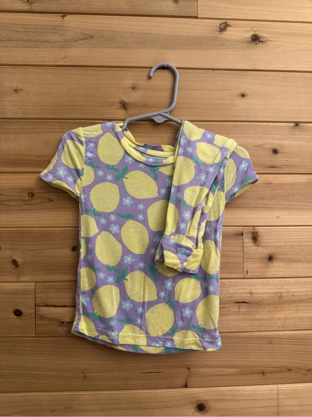 Bundle Girls 2T Bamboo Blend Pajama Sets Sunflower Lemon Milkberry Birdie Bean